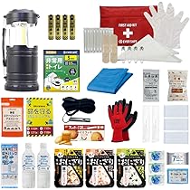 Amazon.co.jp: 防災セット 中身だけ 1人用 防災士監修 非常用